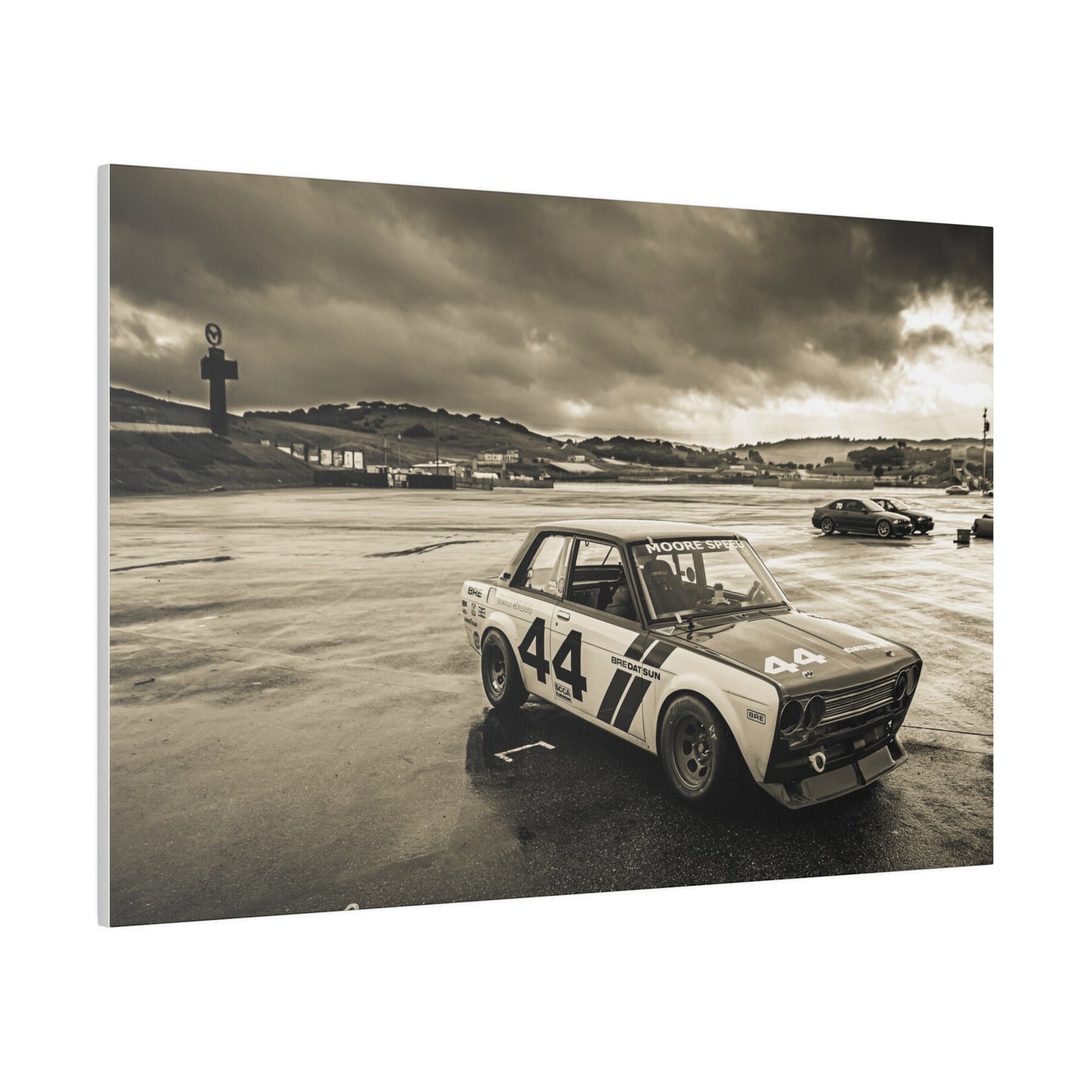 Datsun 510 at Laguna Seca - Canvas