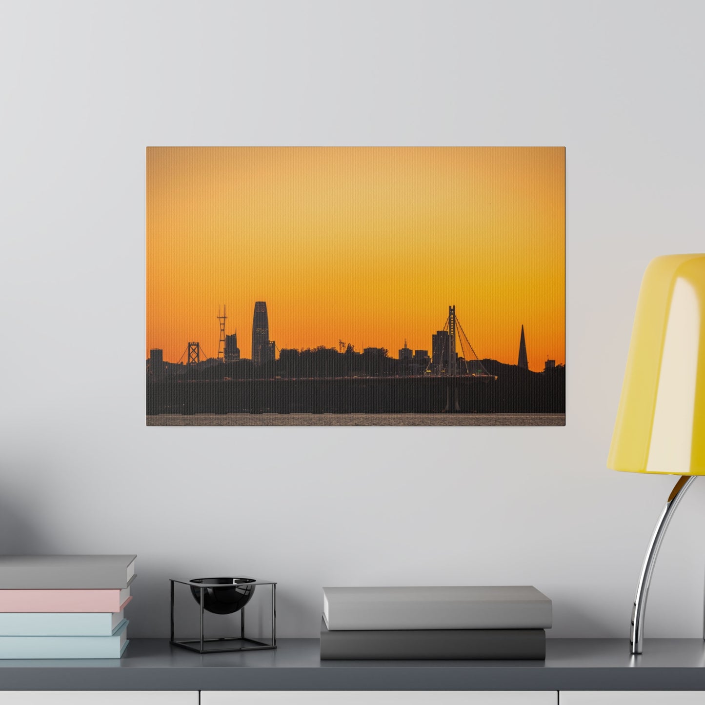 San Francisco Silhouette - Canvas