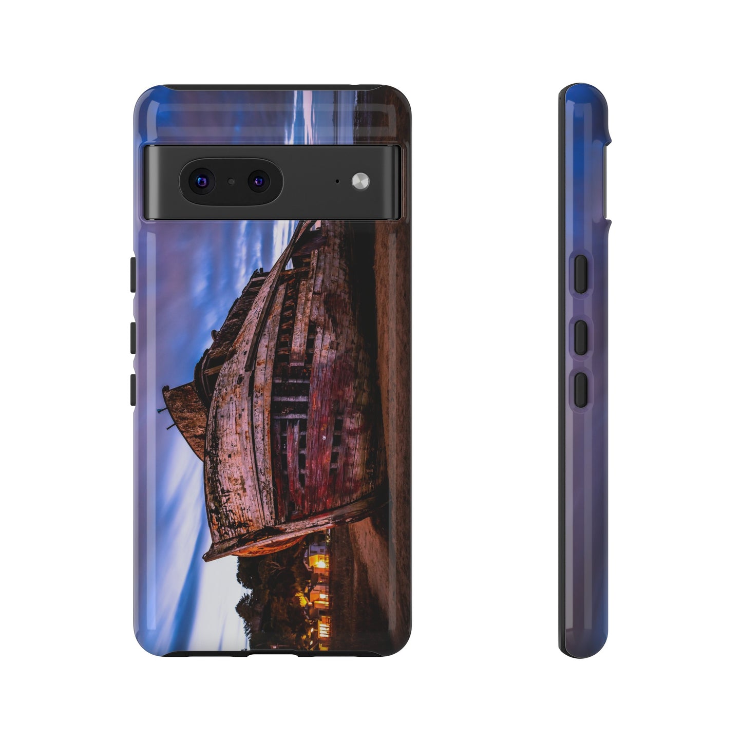 Wrecked by Dusk - Phone Case