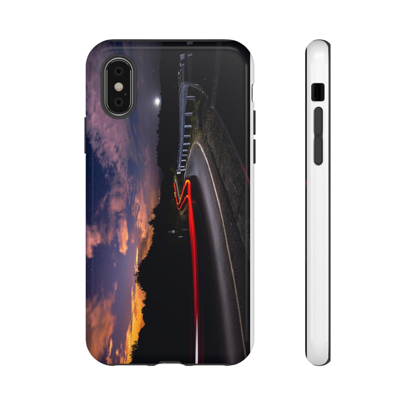 Night Lights on the Bend - Phone Case