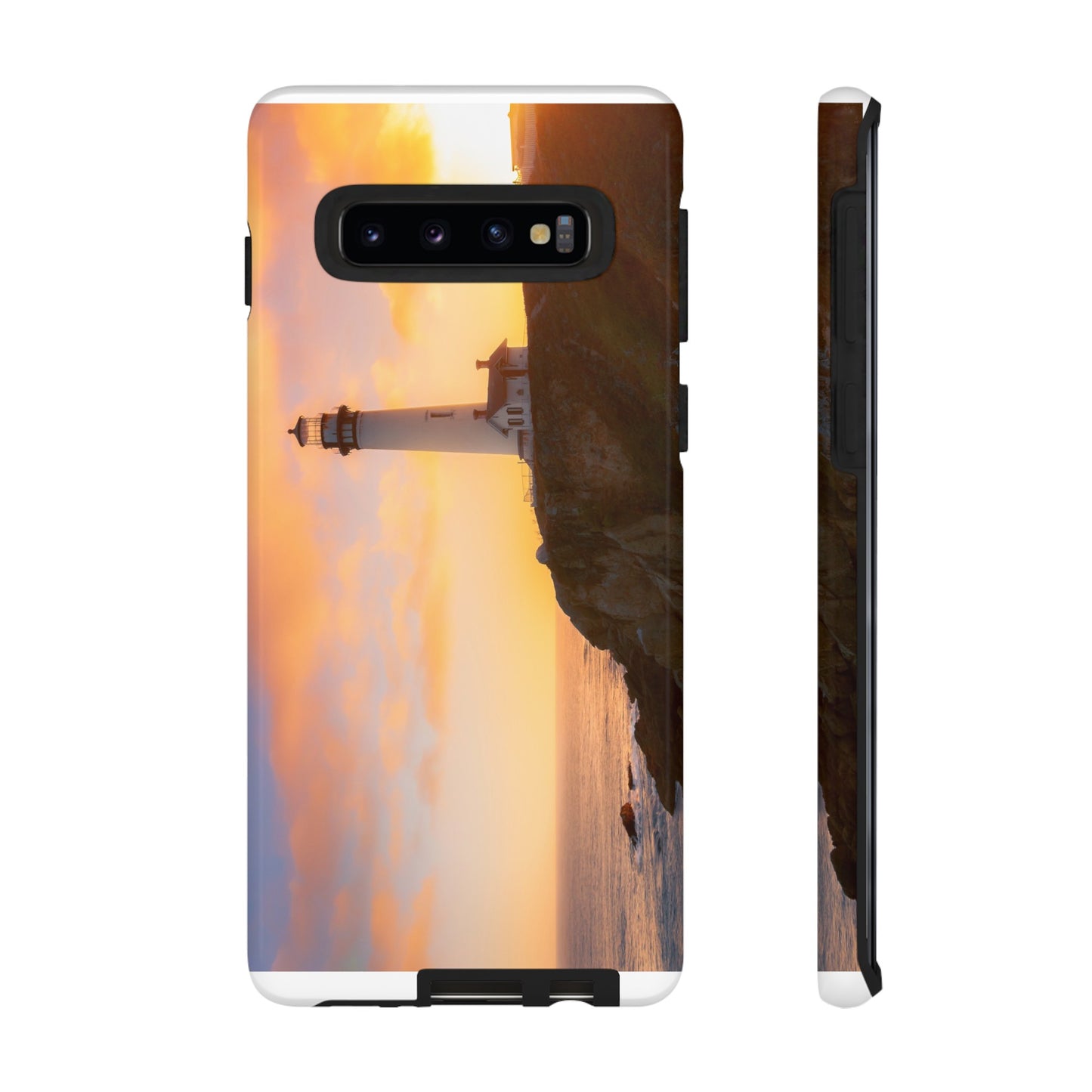 A Beacon Against the Sunset - Phone Case