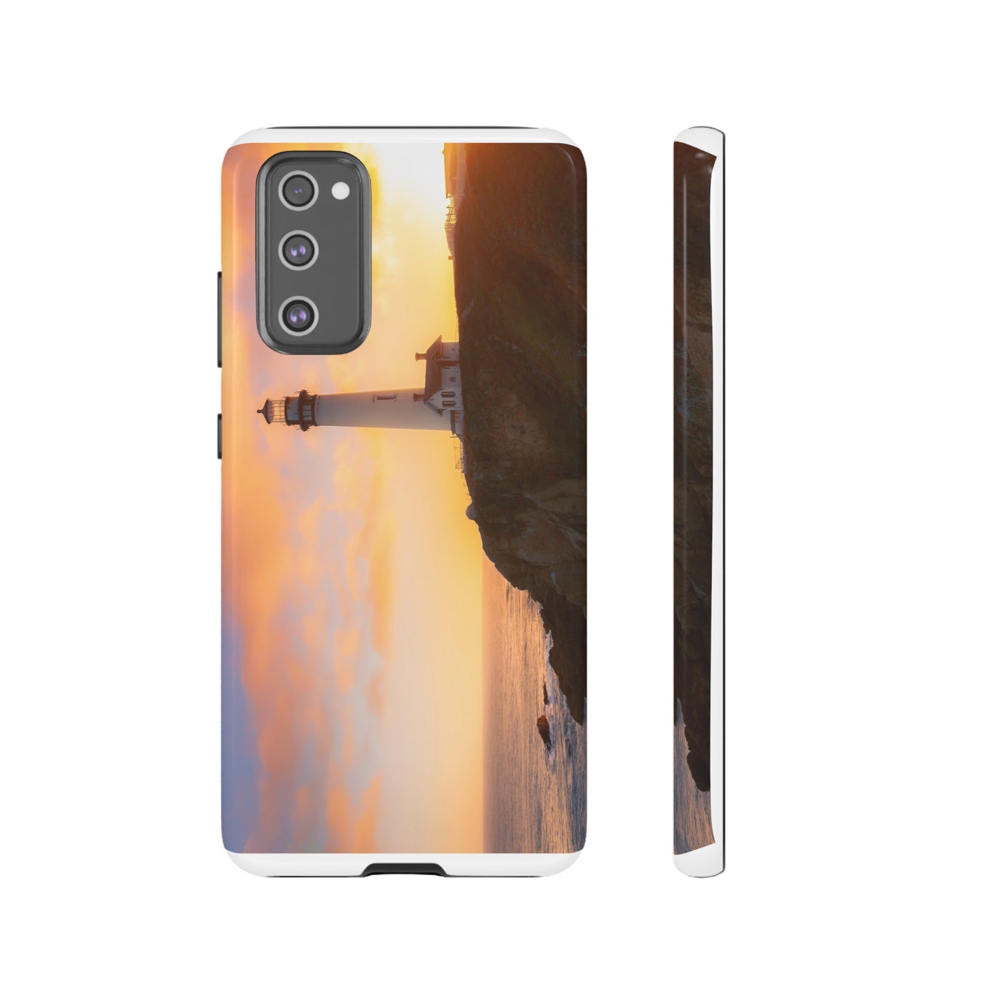 A Beacon Against the Sunset - Phone Case