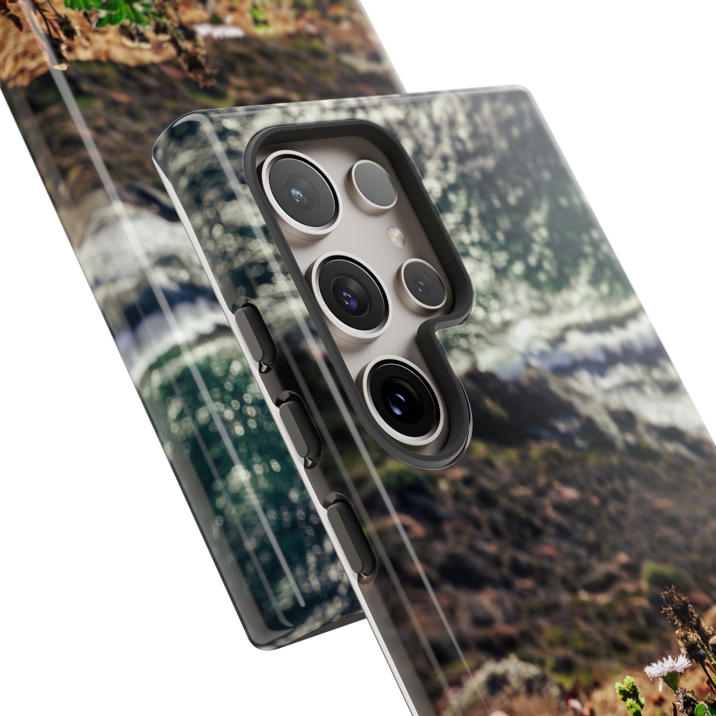 A Cliffside Vista - Phone Case