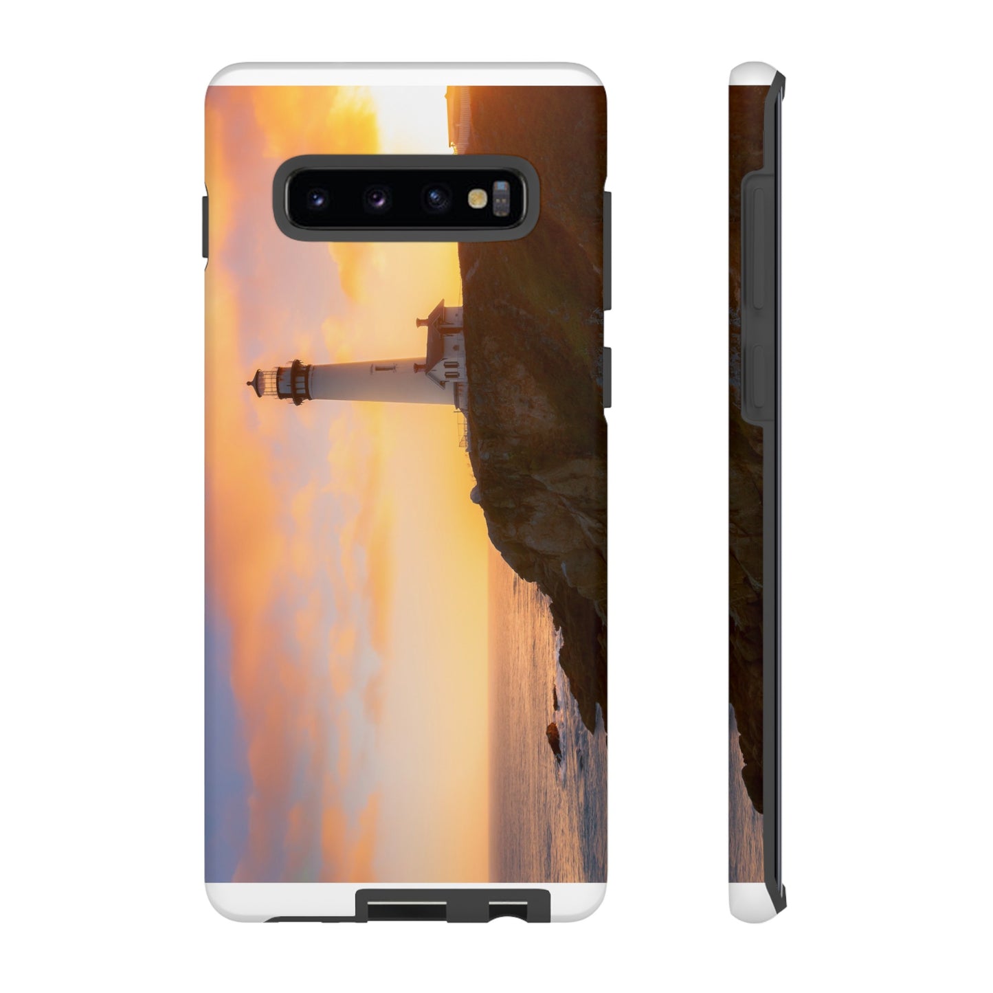 A Beacon Against the Sunset - Phone Case