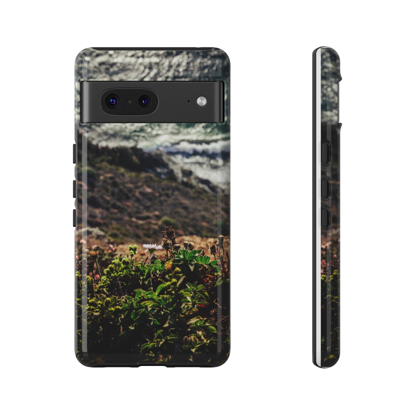 A Cliffside Vista - Phone Case