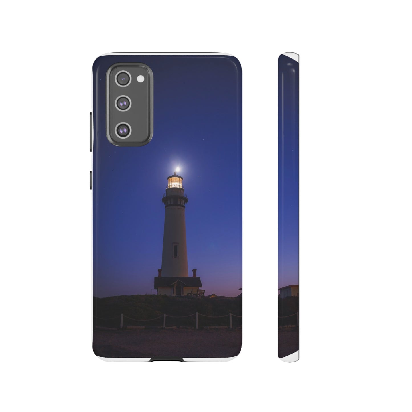 A Beacon of Light at Pigeon Point - Phone Case