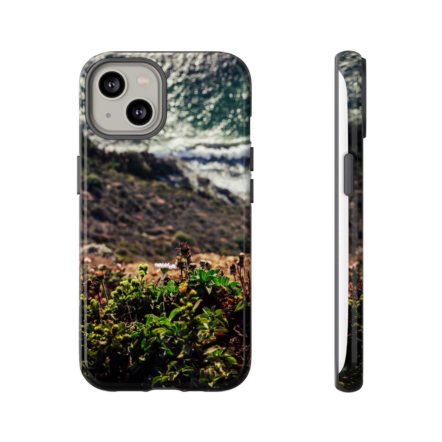 A Cliffside Vista - Phone Case