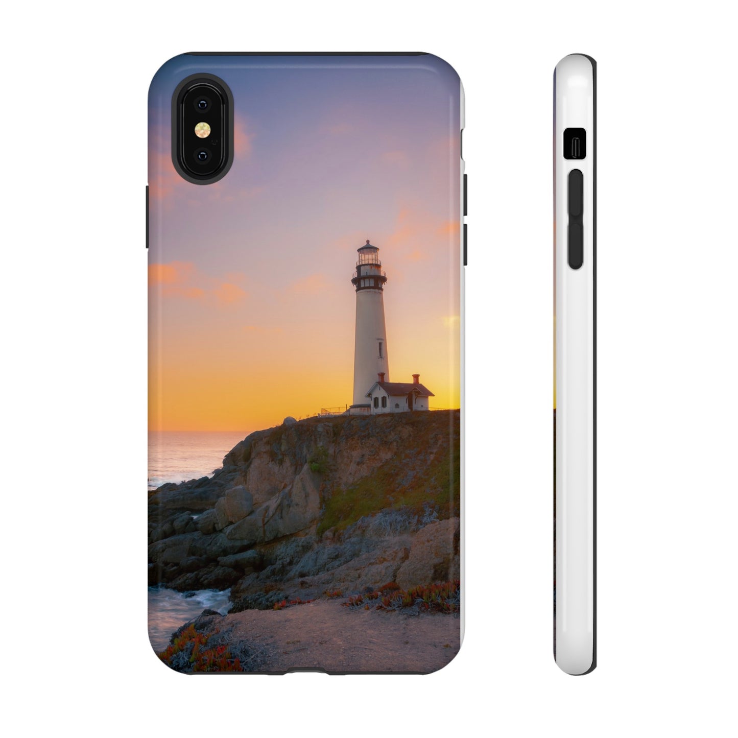 Sunset Symphony at Pigeon Point - Phone Case