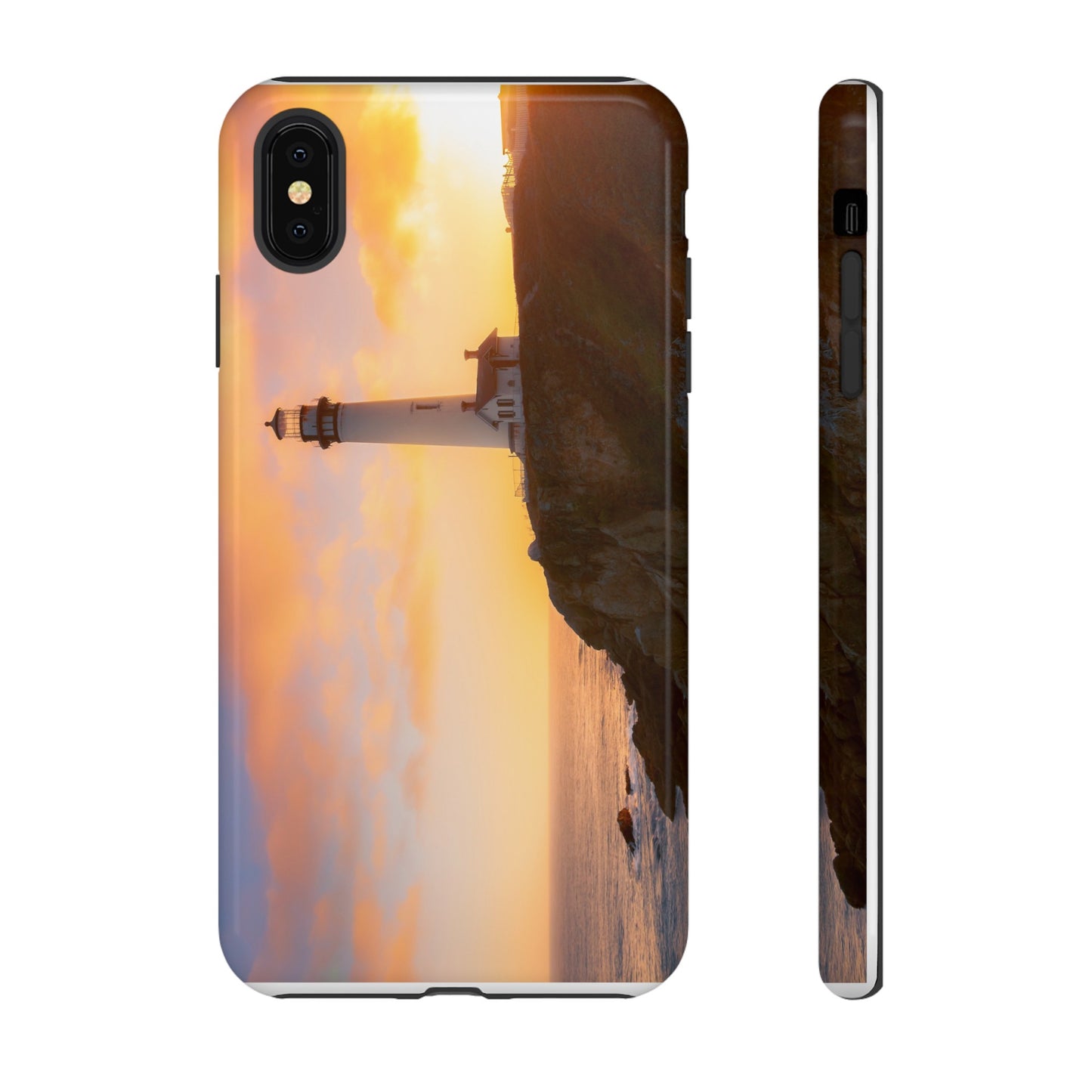 A Beacon Against the Sunset - Phone Case