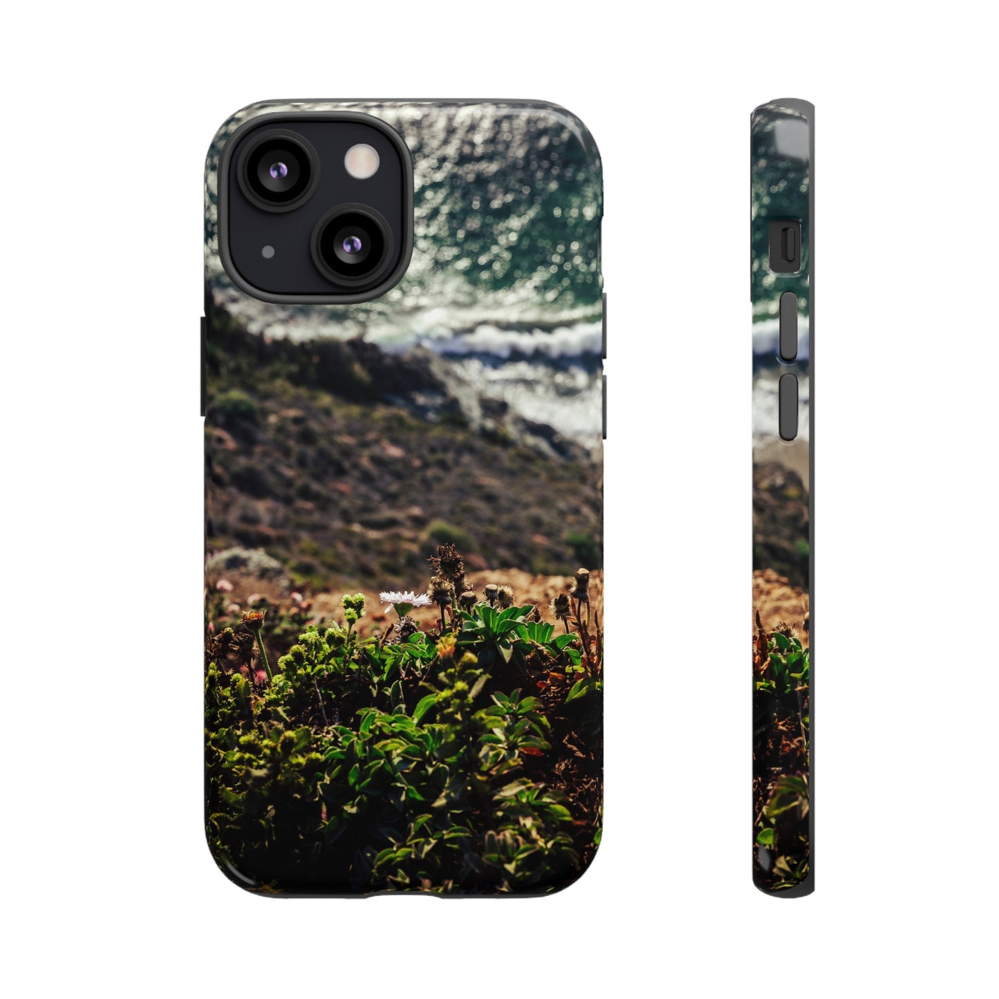 A Cliffside Vista - Phone Case