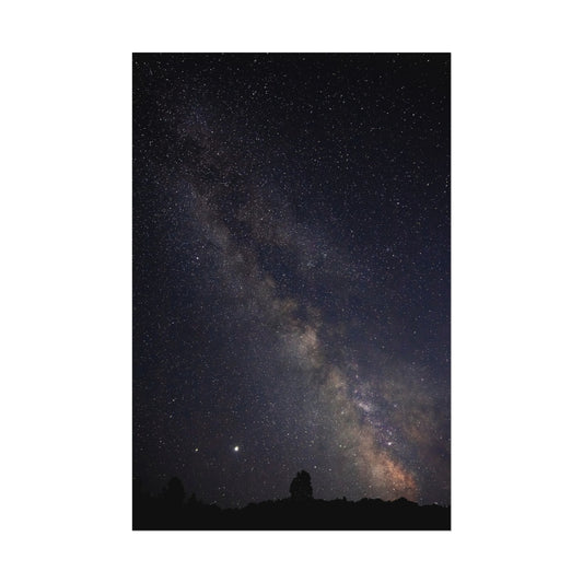 Stars Above: A Glimpse of the Milky Way - Poster