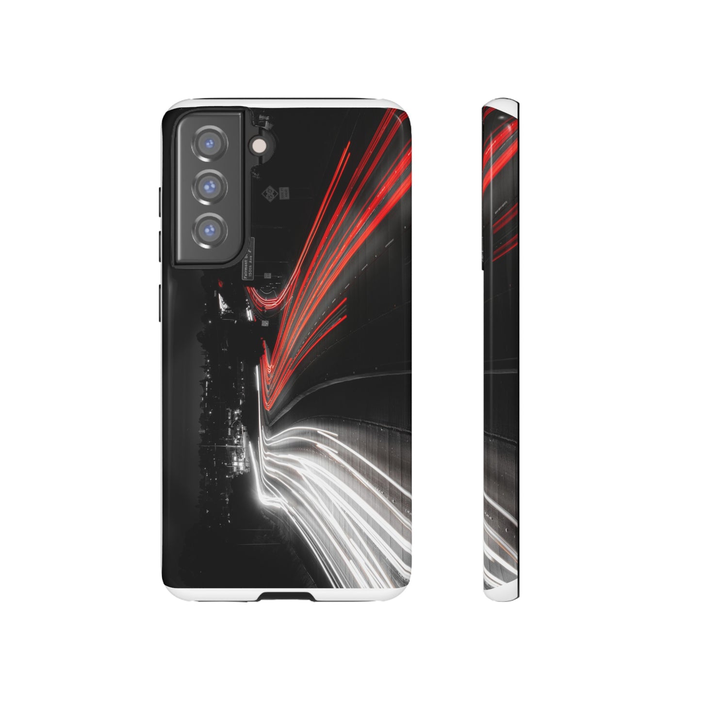 Freeway Light Streaks - Phone Case