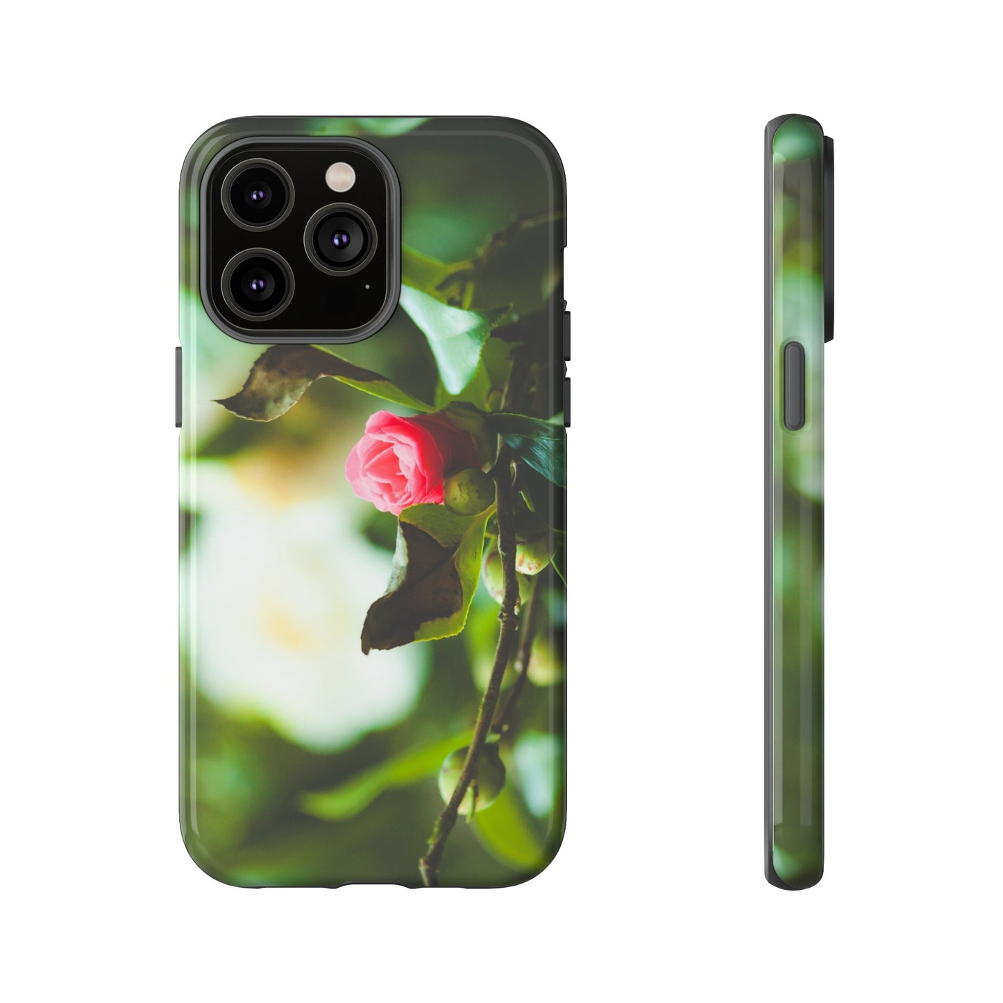 A Pink Rose in Bloom - Phone Case