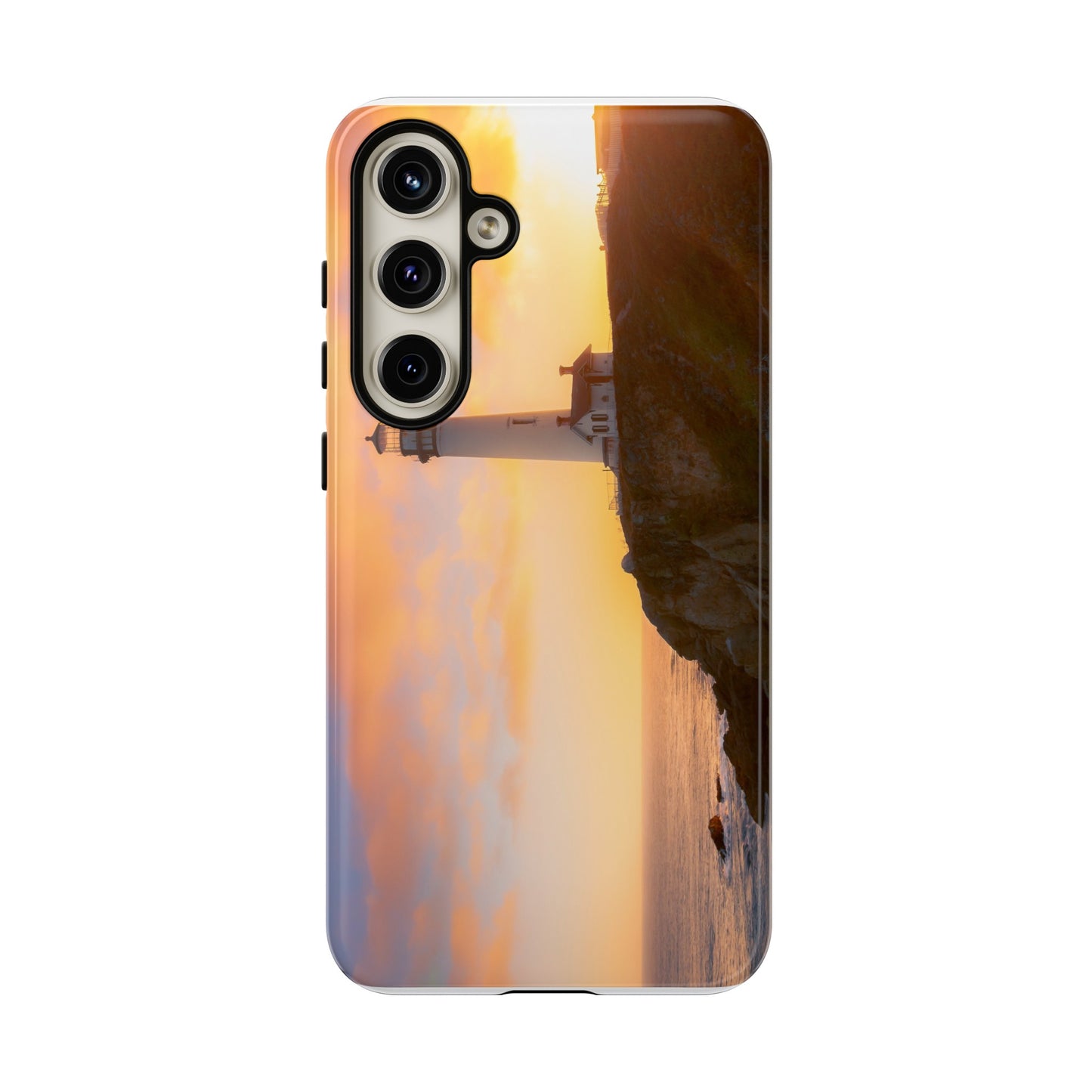 A Beacon Against the Sunset - Phone Case