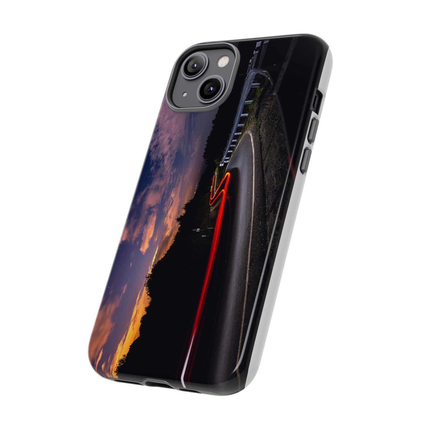 Night Lights on the Bend - Phone Case