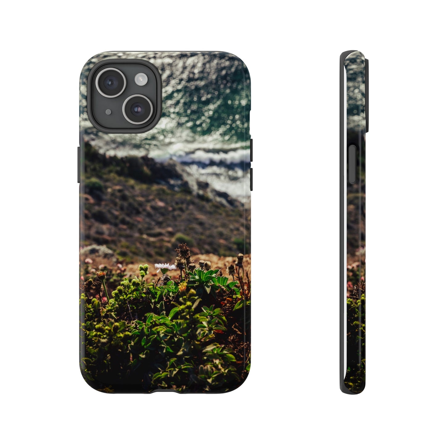 A Cliffside Vista - Phone Case