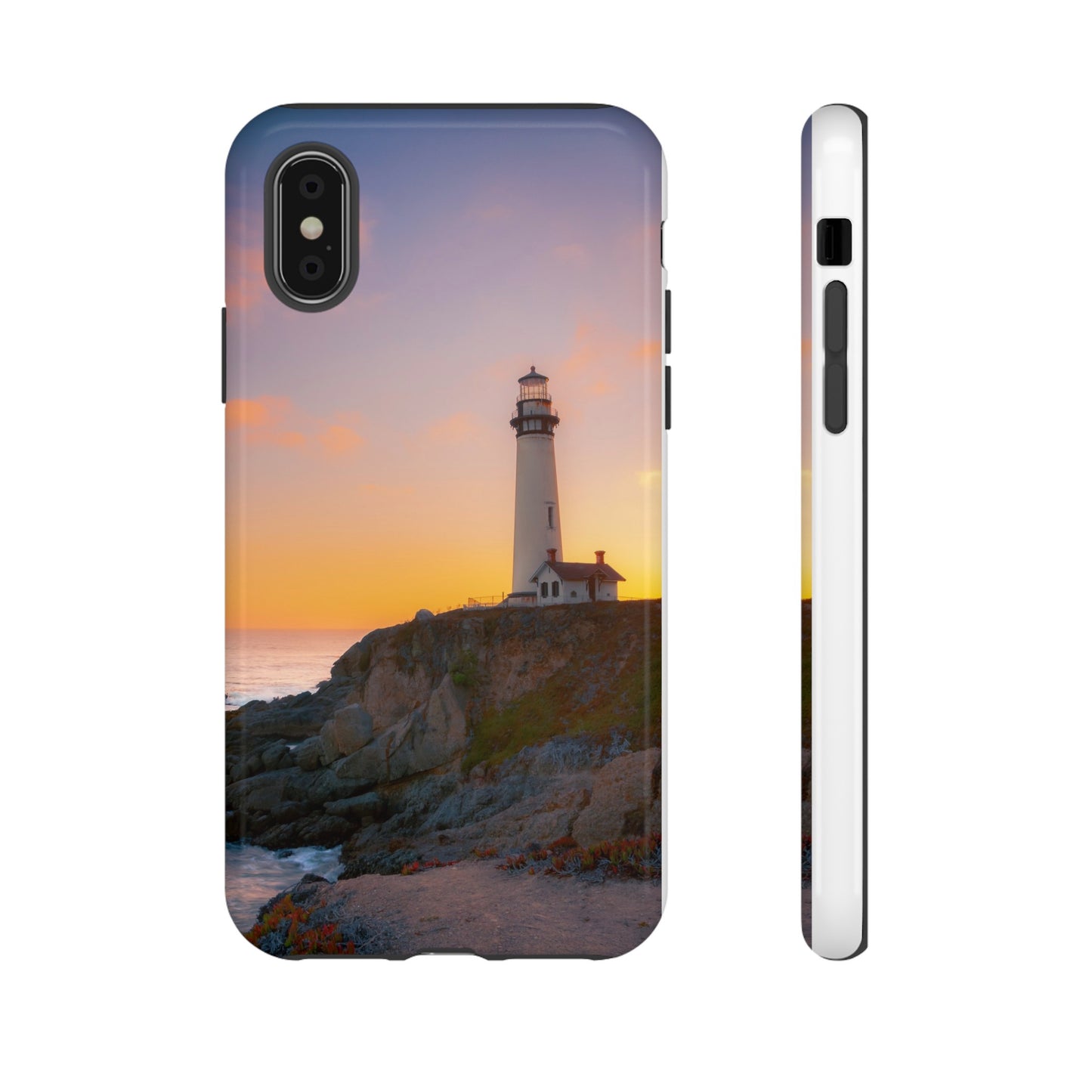 Sunset Symphony at Pigeon Point - Phone Case