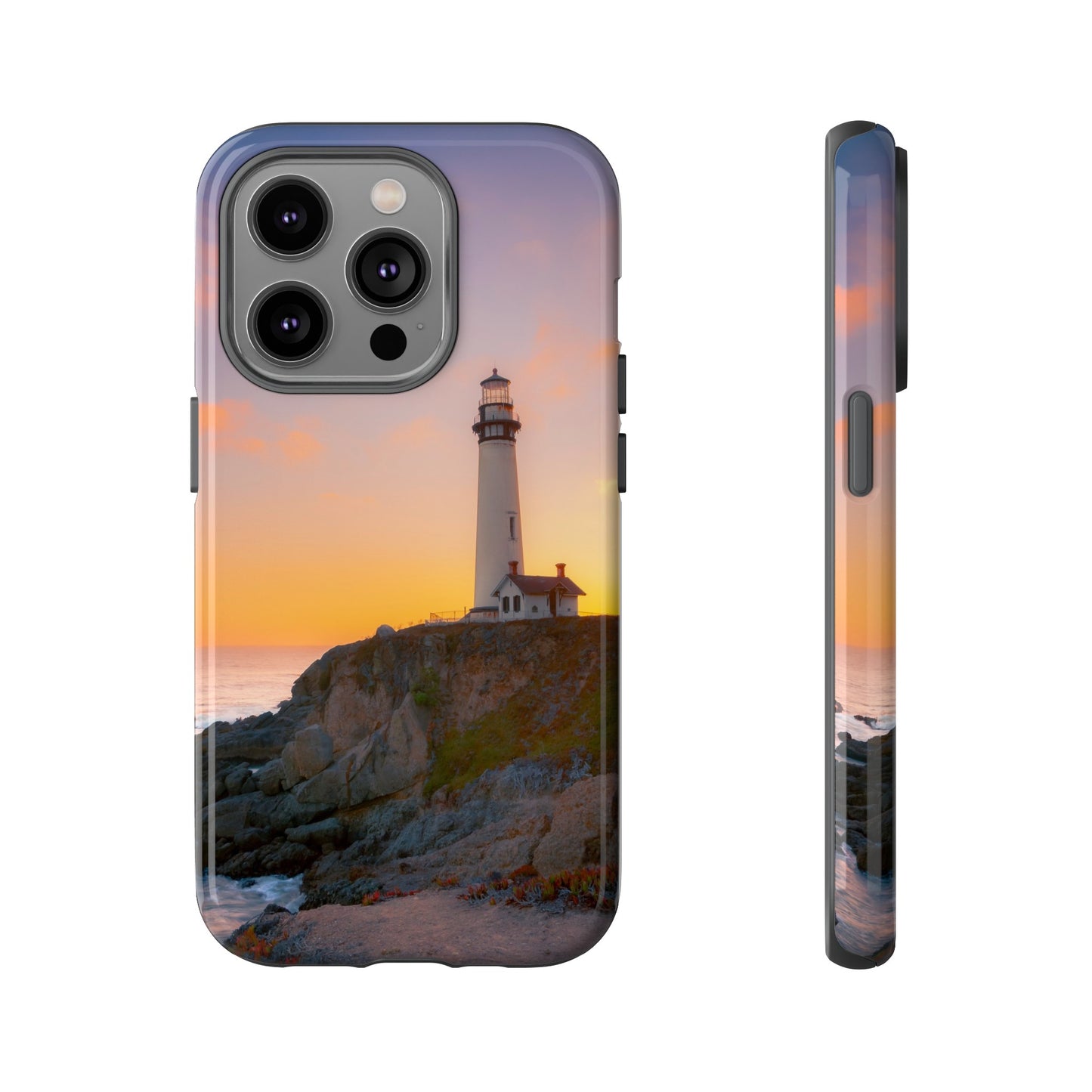 Sunset Symphony at Pigeon Point - Phone Case