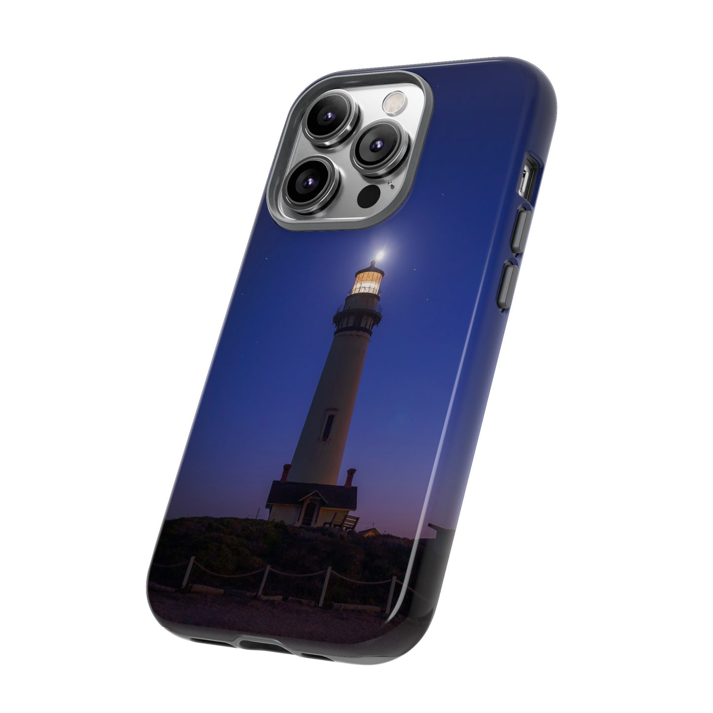 A Beacon of Light at Pigeon Point - Phone Case