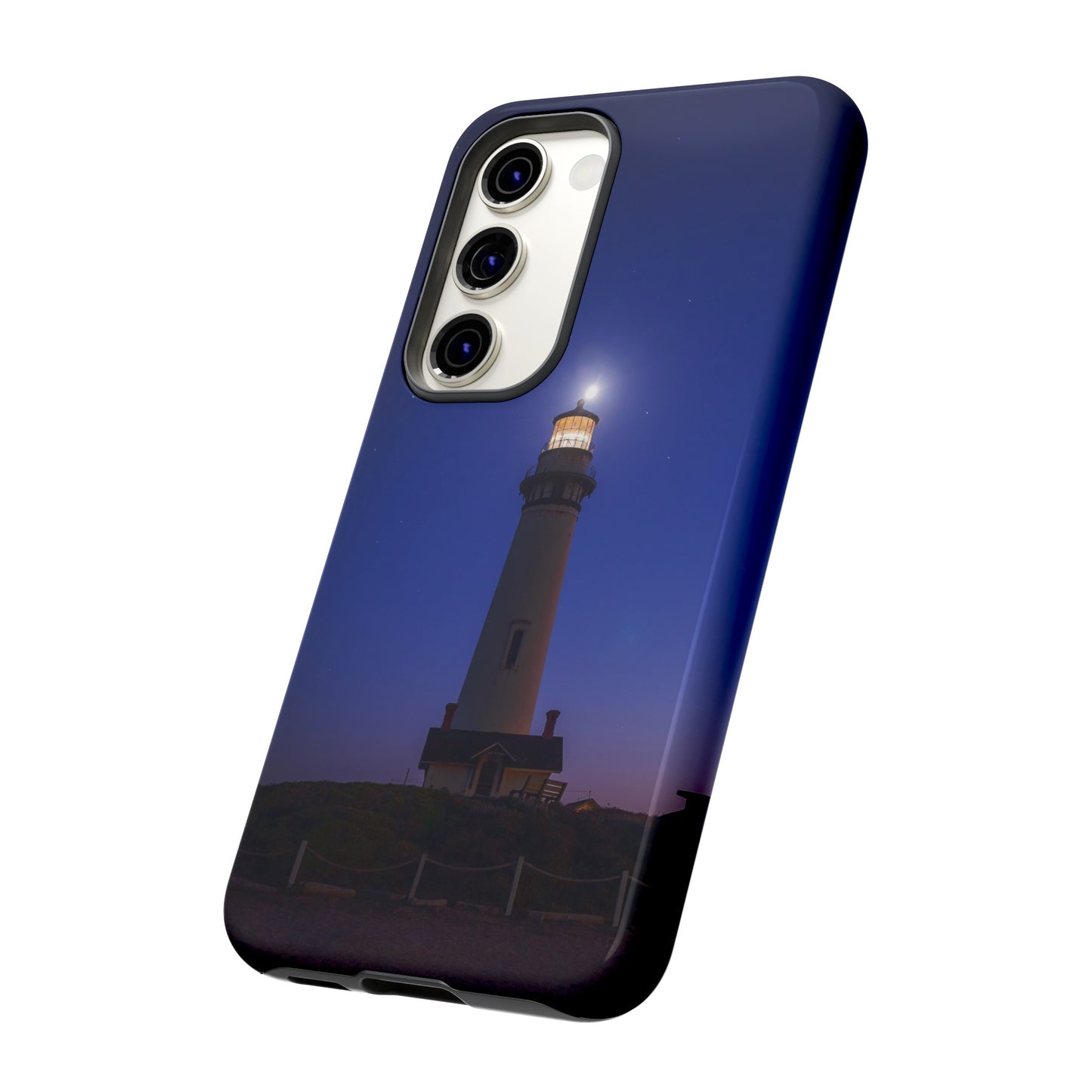 A Beacon of Light at Pigeon Point - Phone Case