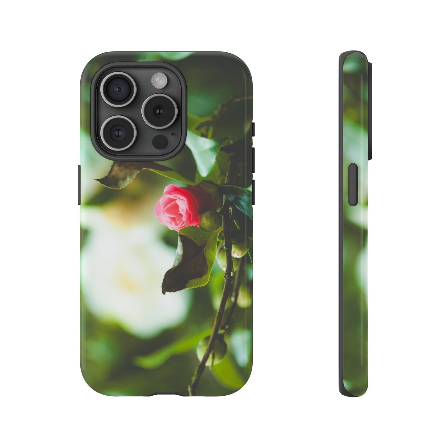 A Pink Rose in Bloom - Phone Case