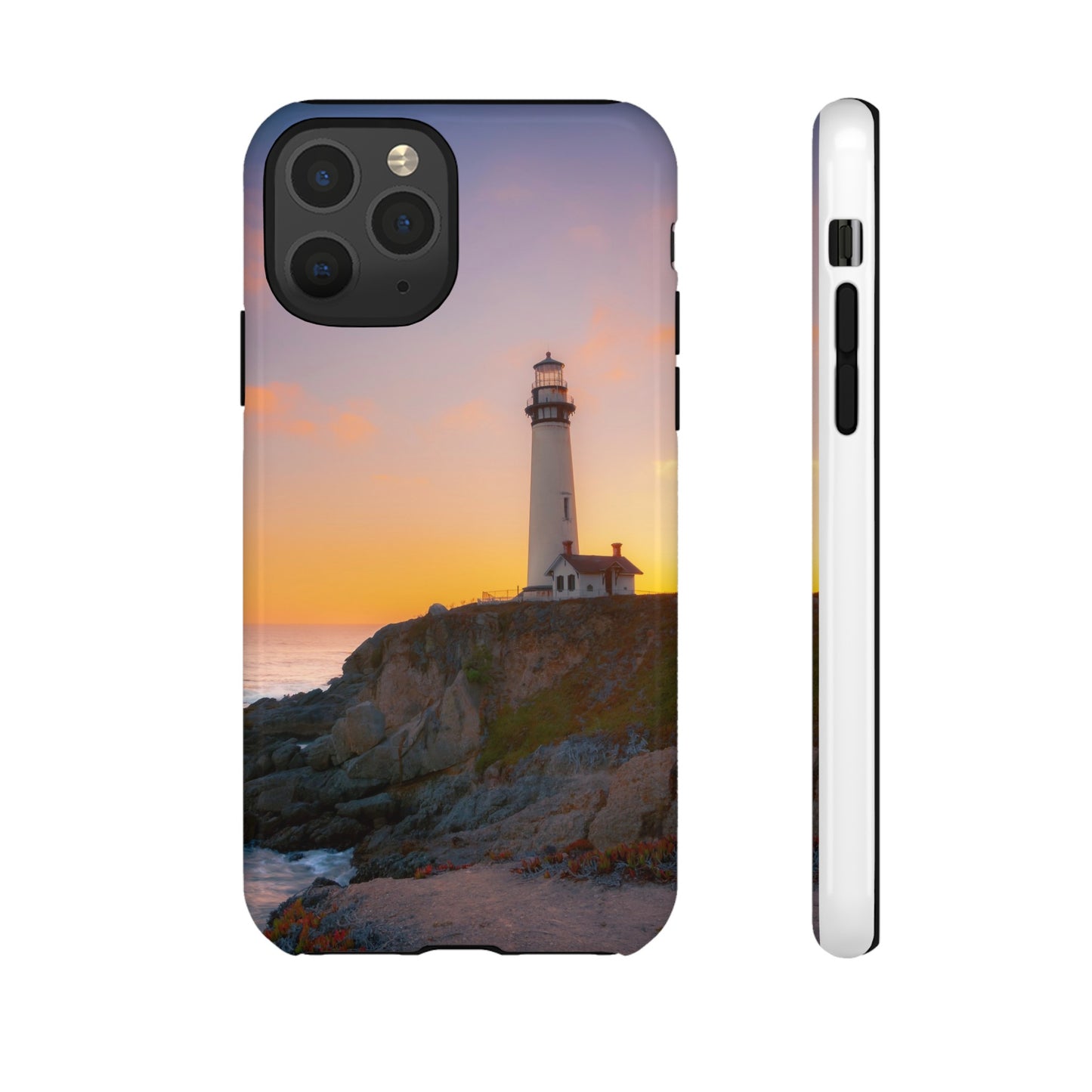 Sunset Symphony at Pigeon Point - Phone Case