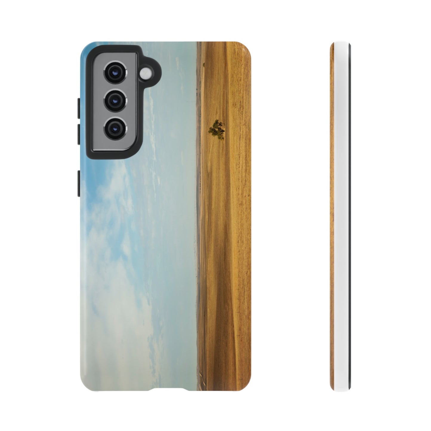 Lonely Tree in the Plains - Phone Case