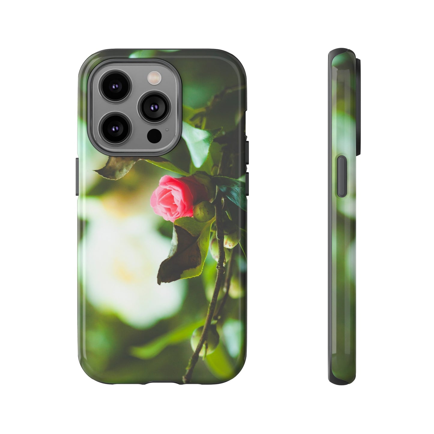 A Pink Rose in Bloom - Phone Case