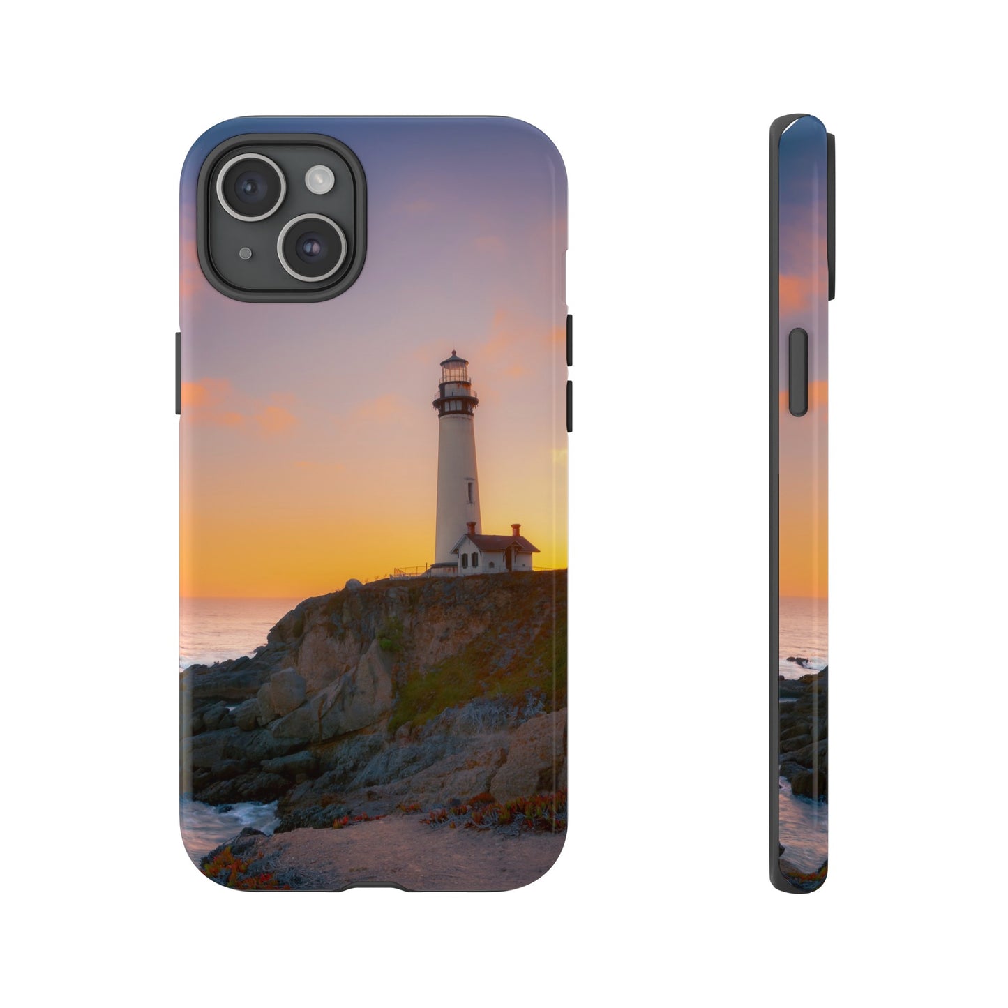 Sunset Symphony at Pigeon Point - Phone Case