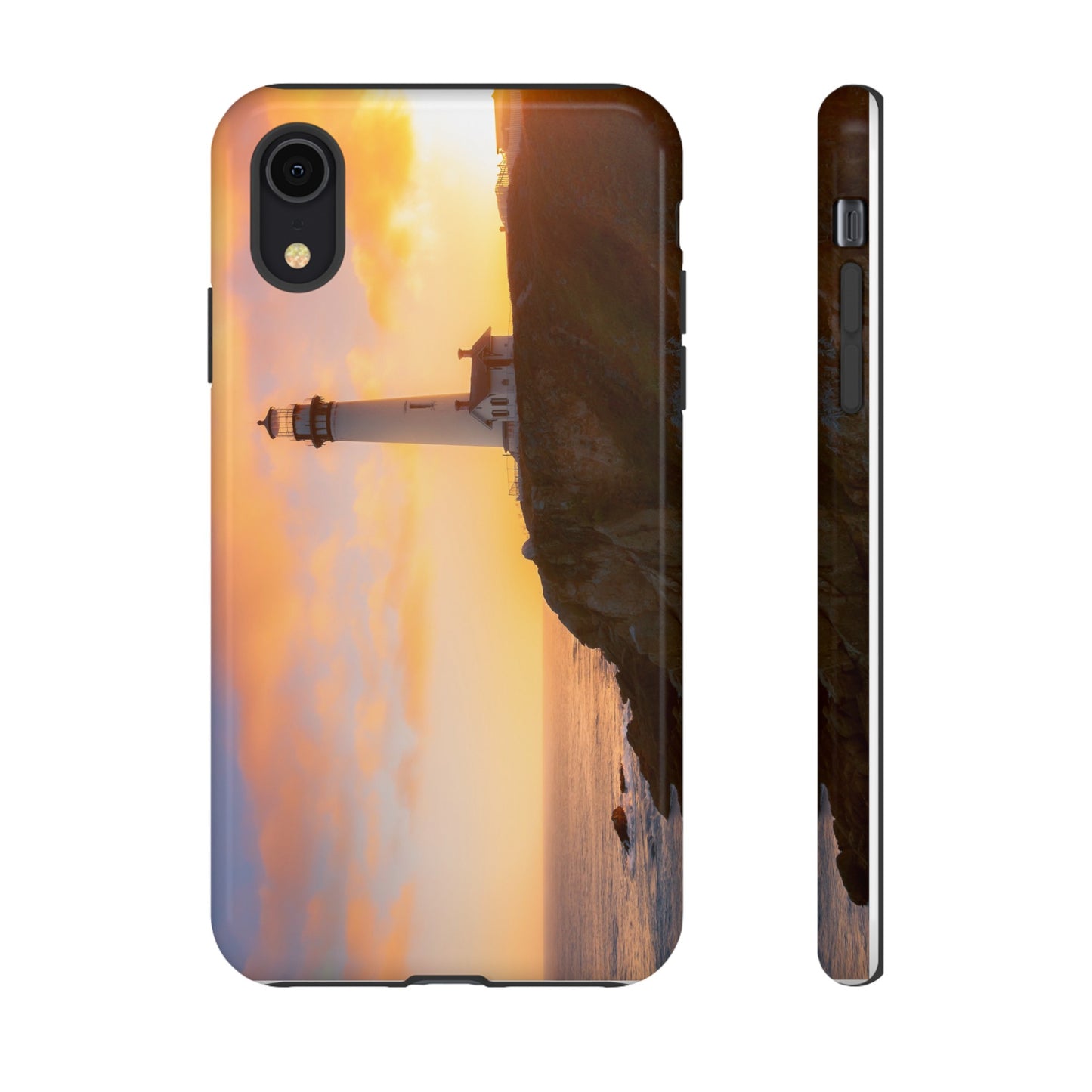 A Beacon Against the Sunset - Phone Case