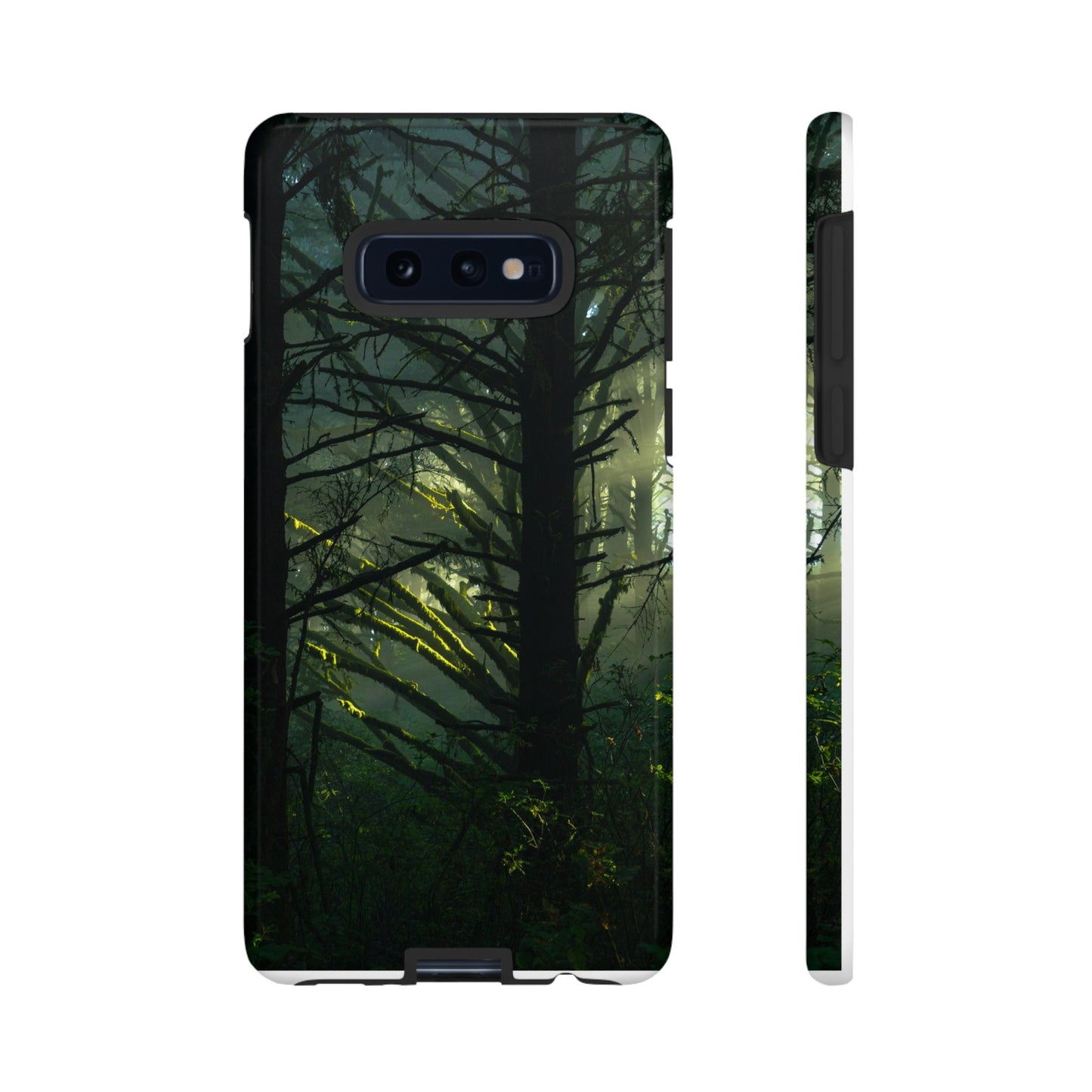 Forest Tapestry of Light and Shadow - Phone Case