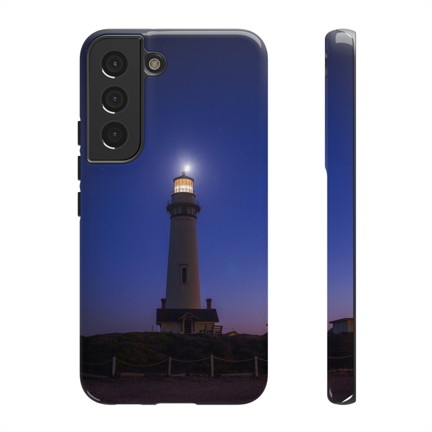 A Beacon of Light at Pigeon Point - Phone Case