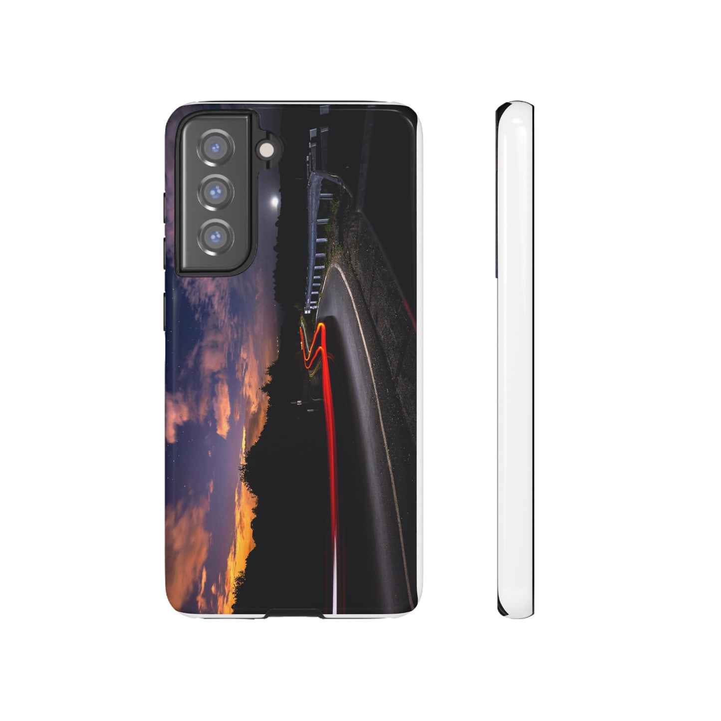 Night Lights on the Bend - Phone Case