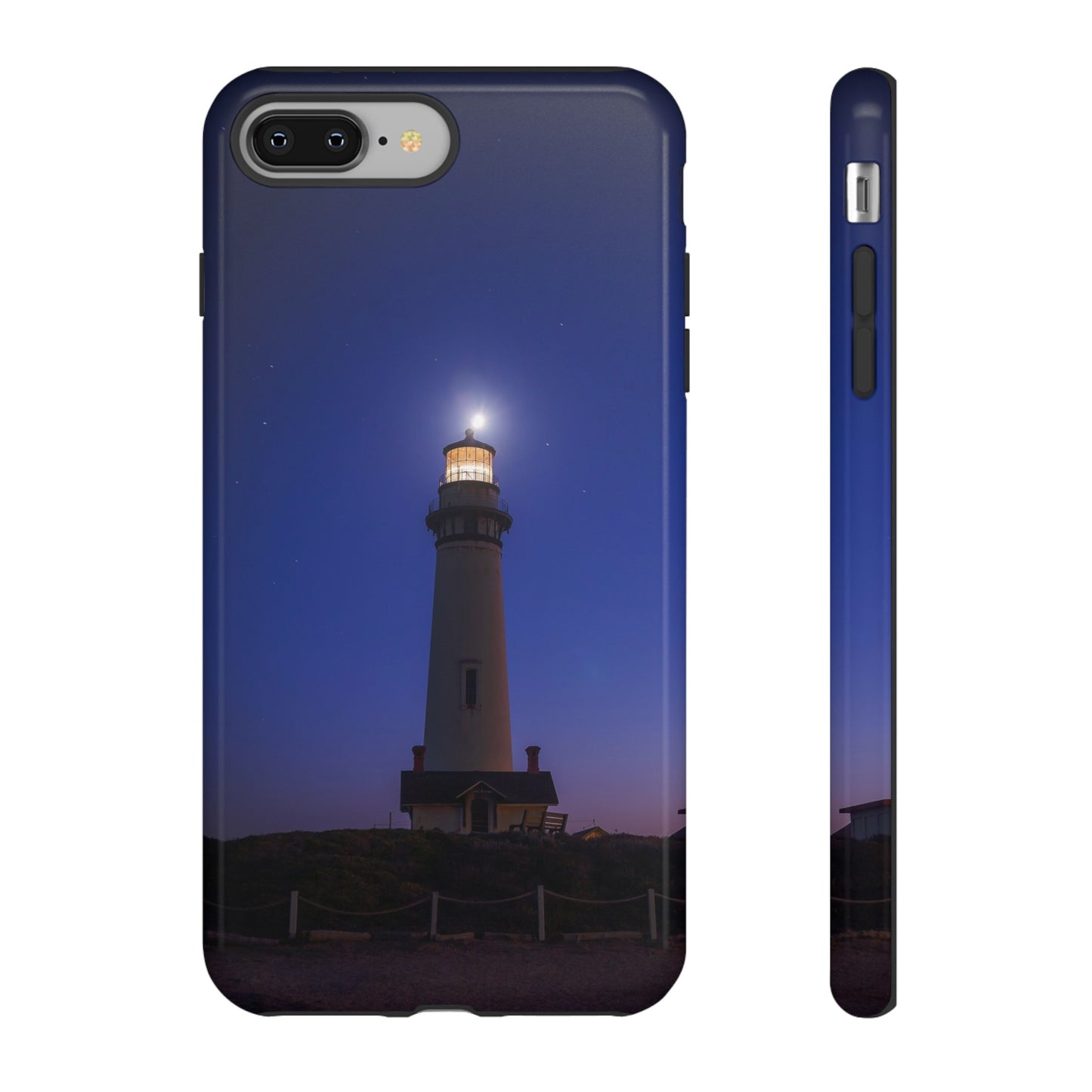 A Beacon of Light at Pigeon Point - Phone Case