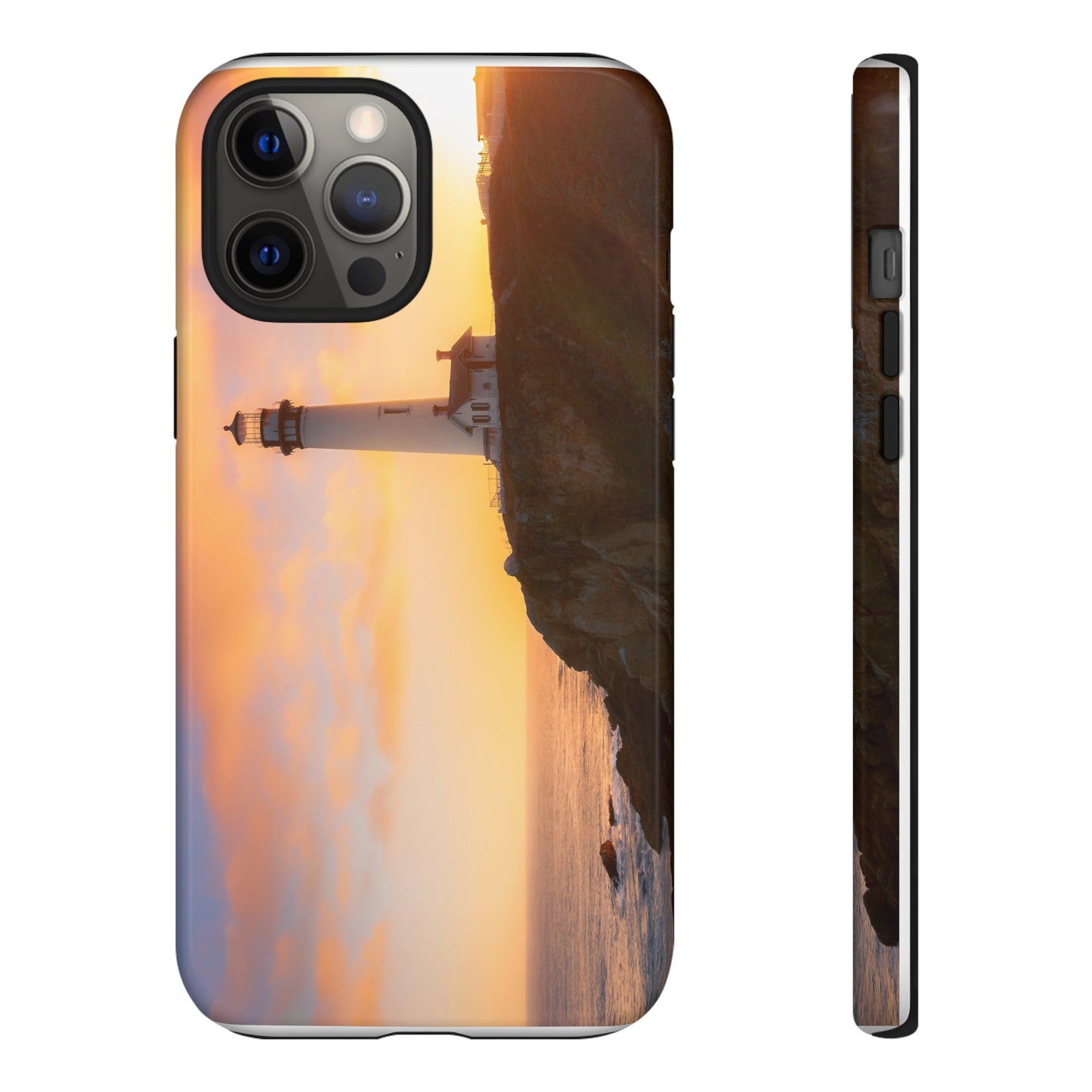 A Beacon Against the Sunset - Phone Case