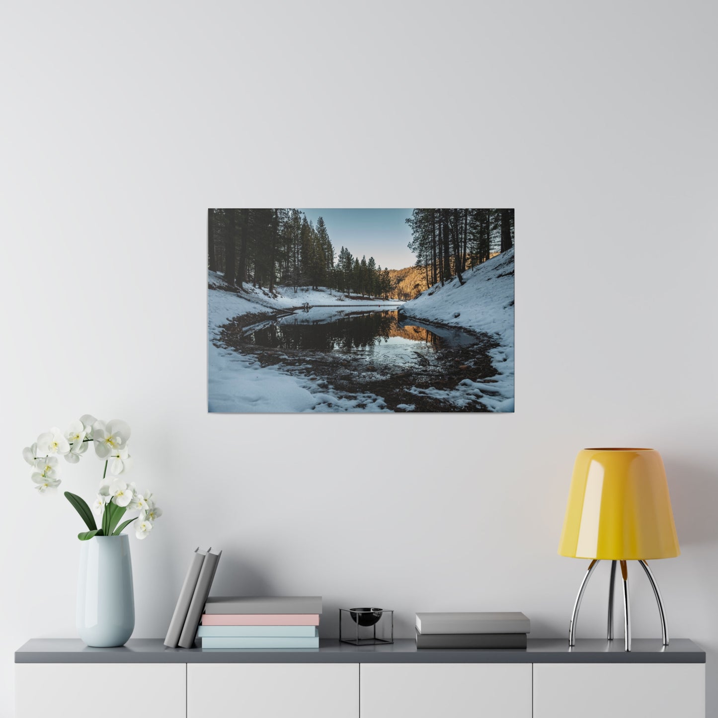 Tranquility at Lake Siskiyou - Canvas